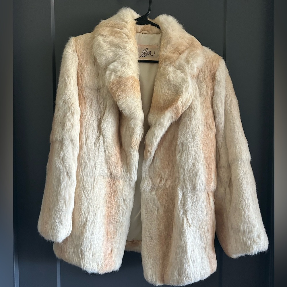 Vintage 100% Fur *Rabbit* Coat